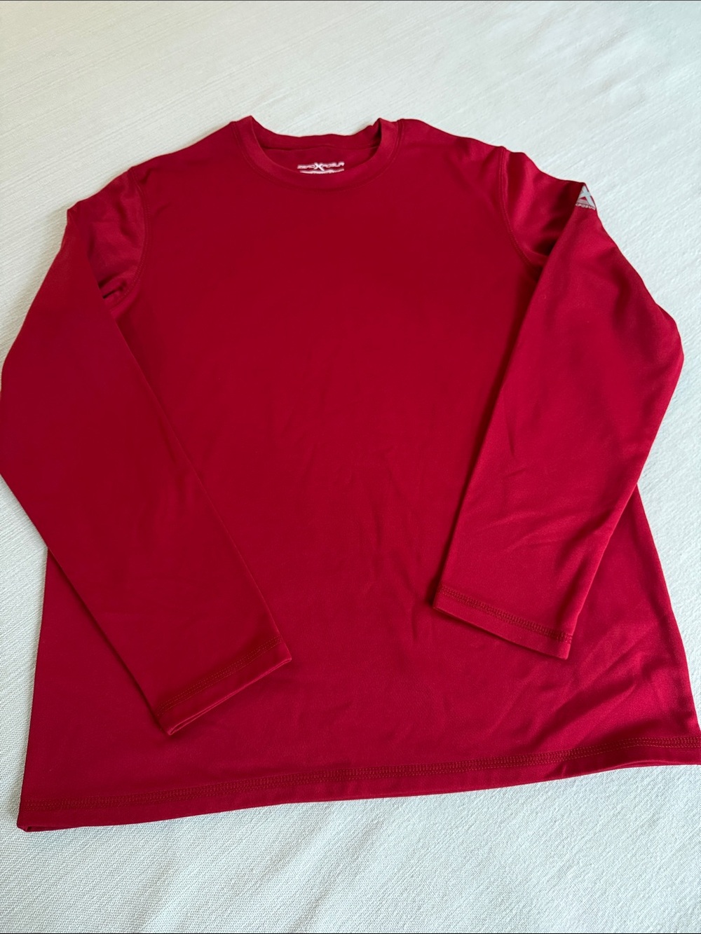 ZeroXposur Crimson Long-Sleeve Crewneck Shirt